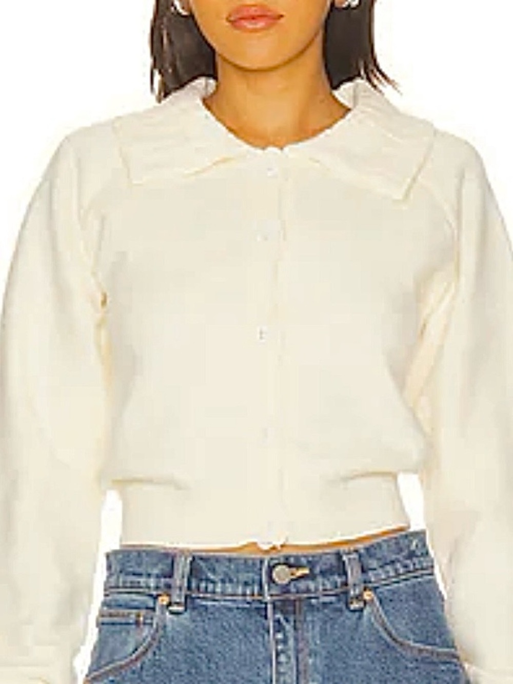 NWOT- Revolve All The Ways- Darcy Knit Cardigan in Ivory. Size: Small